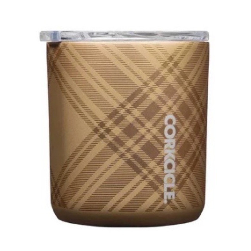 Corkcicle Plaid Buzz Cup